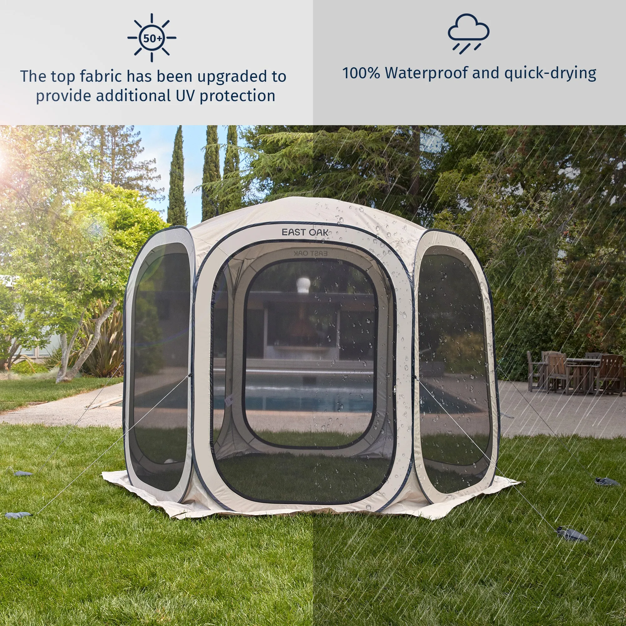 10x10 Ft Pop-Up Screen House