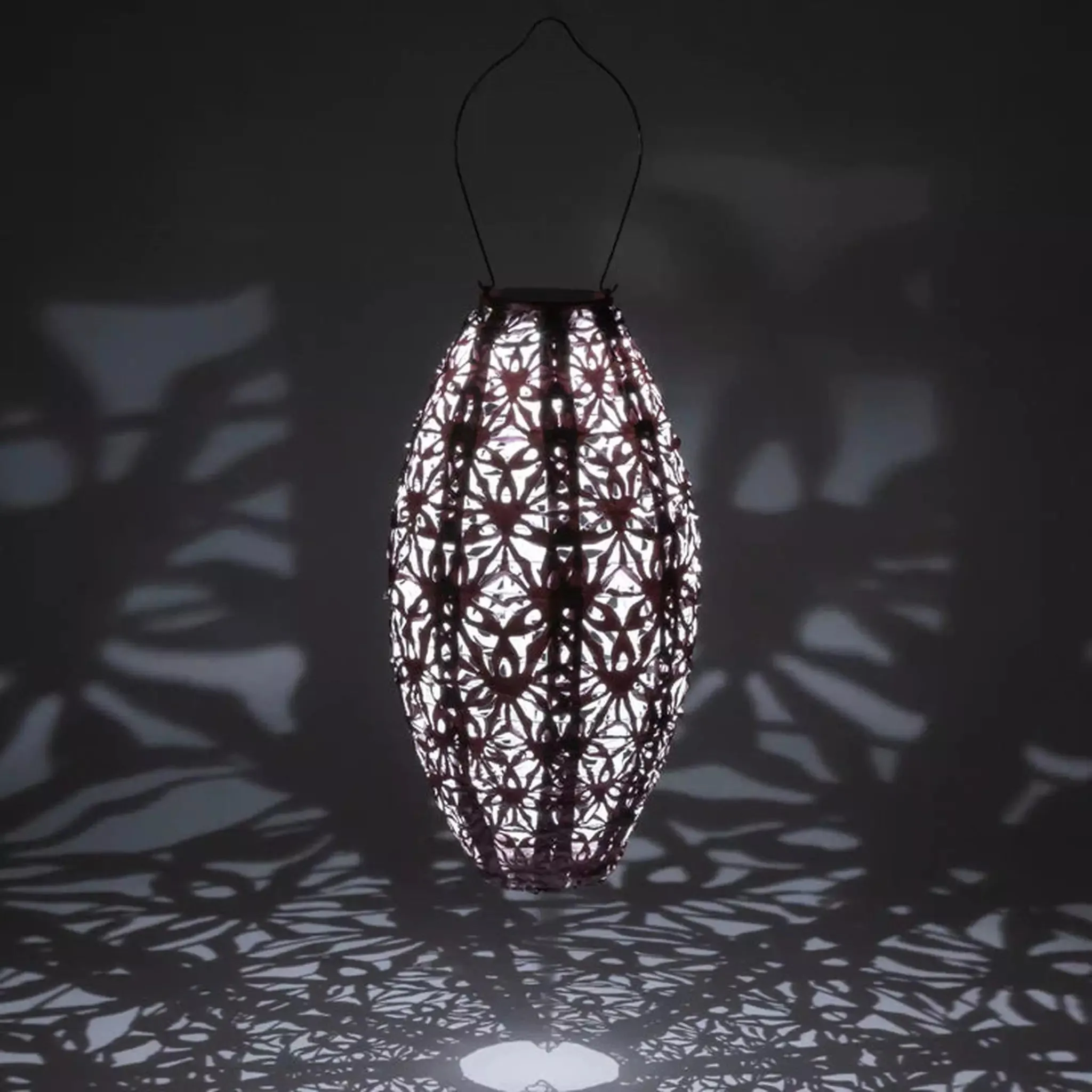 15" Wildflower Pod Solar Lantern