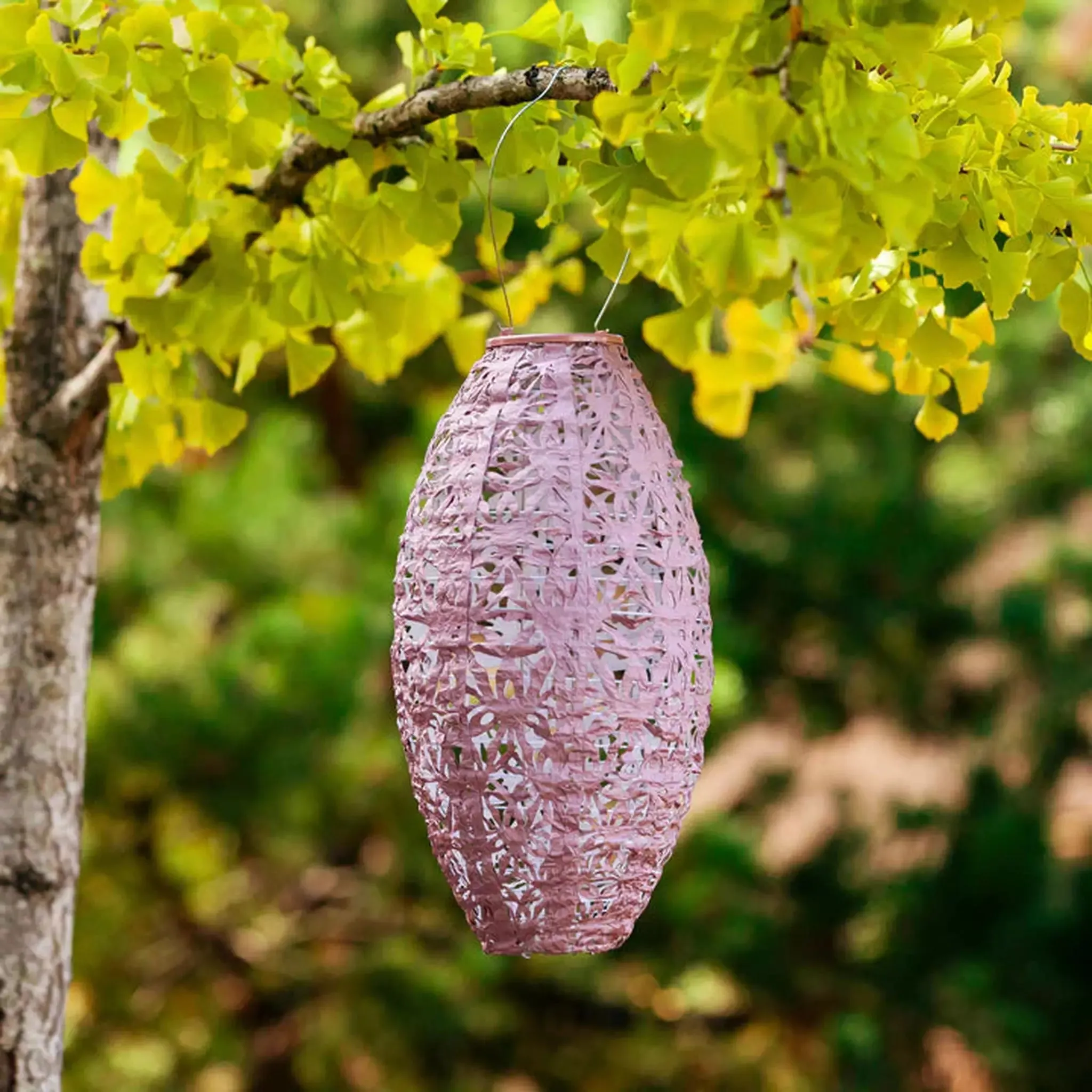 15" Wildflower Pod Solar Lantern