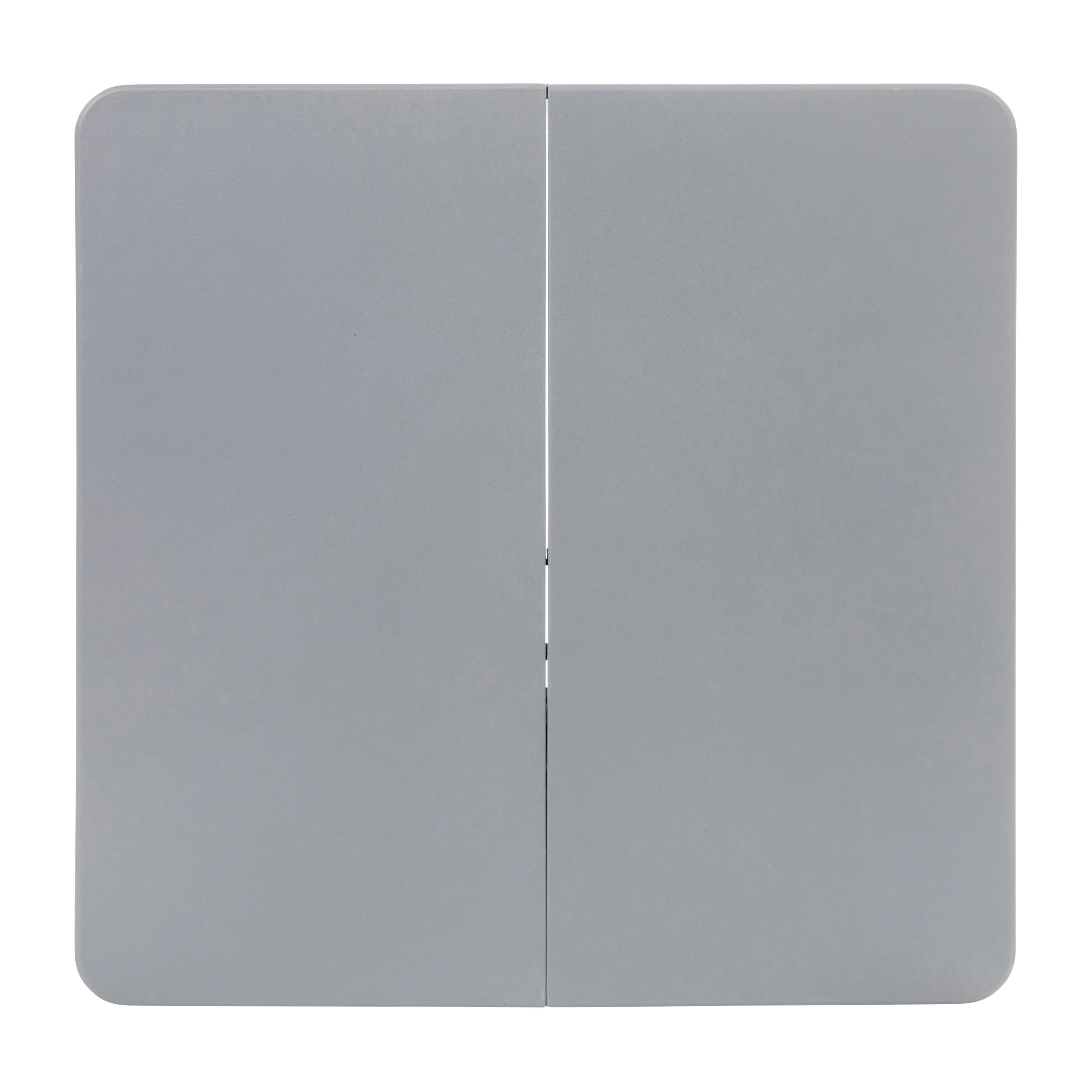 34SQ Gray Plastic Fold Table DAD-LF-86-GY-GG