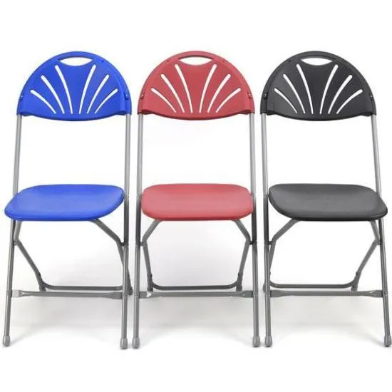 66 x Classic Fan Back Folding Chair   Trolley Bundle