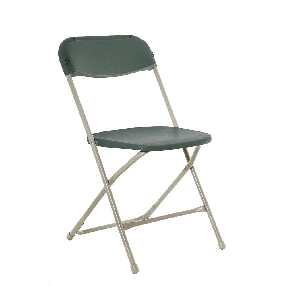 66 x Classic Straight Back Folding Chair   Trolley Bundle
