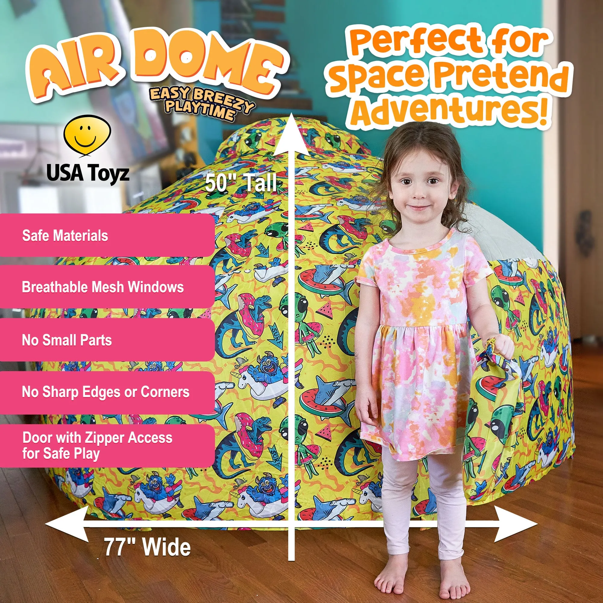 Air Dome - Summer, Shark, Alien, Dino, Unicorn