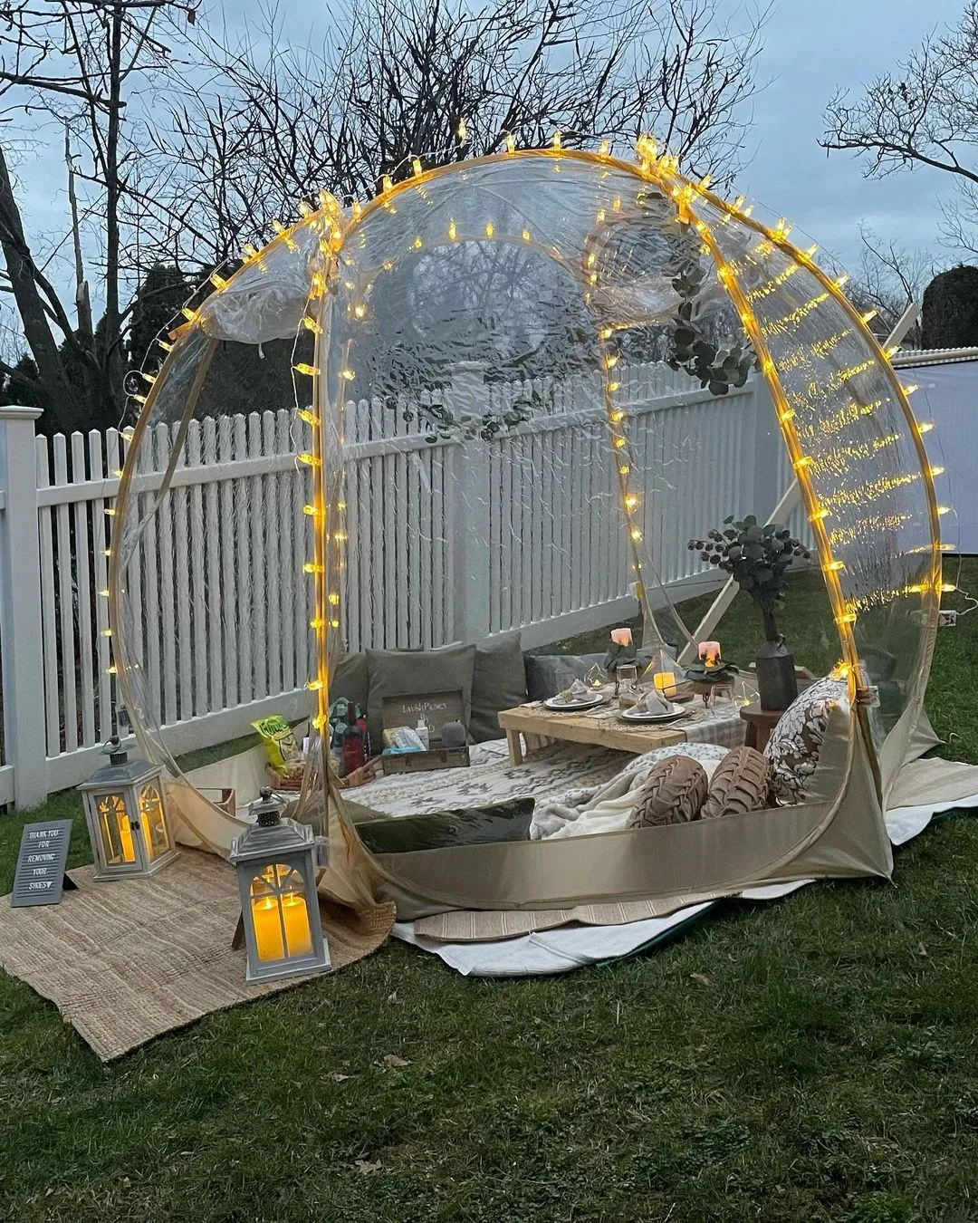 Alvantor String Lights LED Clip Outdoor Indoor Decoration For Screen House & Bubble Tent