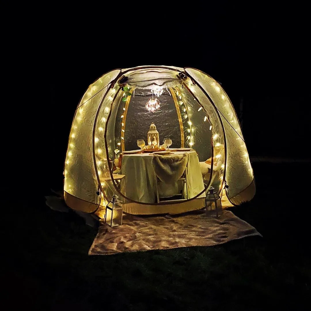 Alvantor String Lights LED Clip Outdoor Indoor Decoration For Screen House & Bubble Tent
