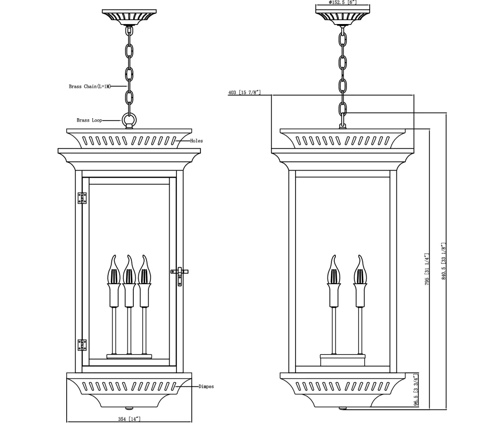 Approach Electric Chain Mount