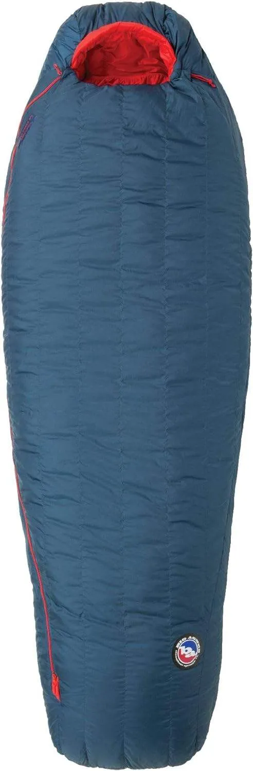Big Agnes Anvil Horn 650 DownTek Sleeping Bag | Lightweight, Insulated Sleeping Bag with Water-Resistant Down for Cold Weather Comfort