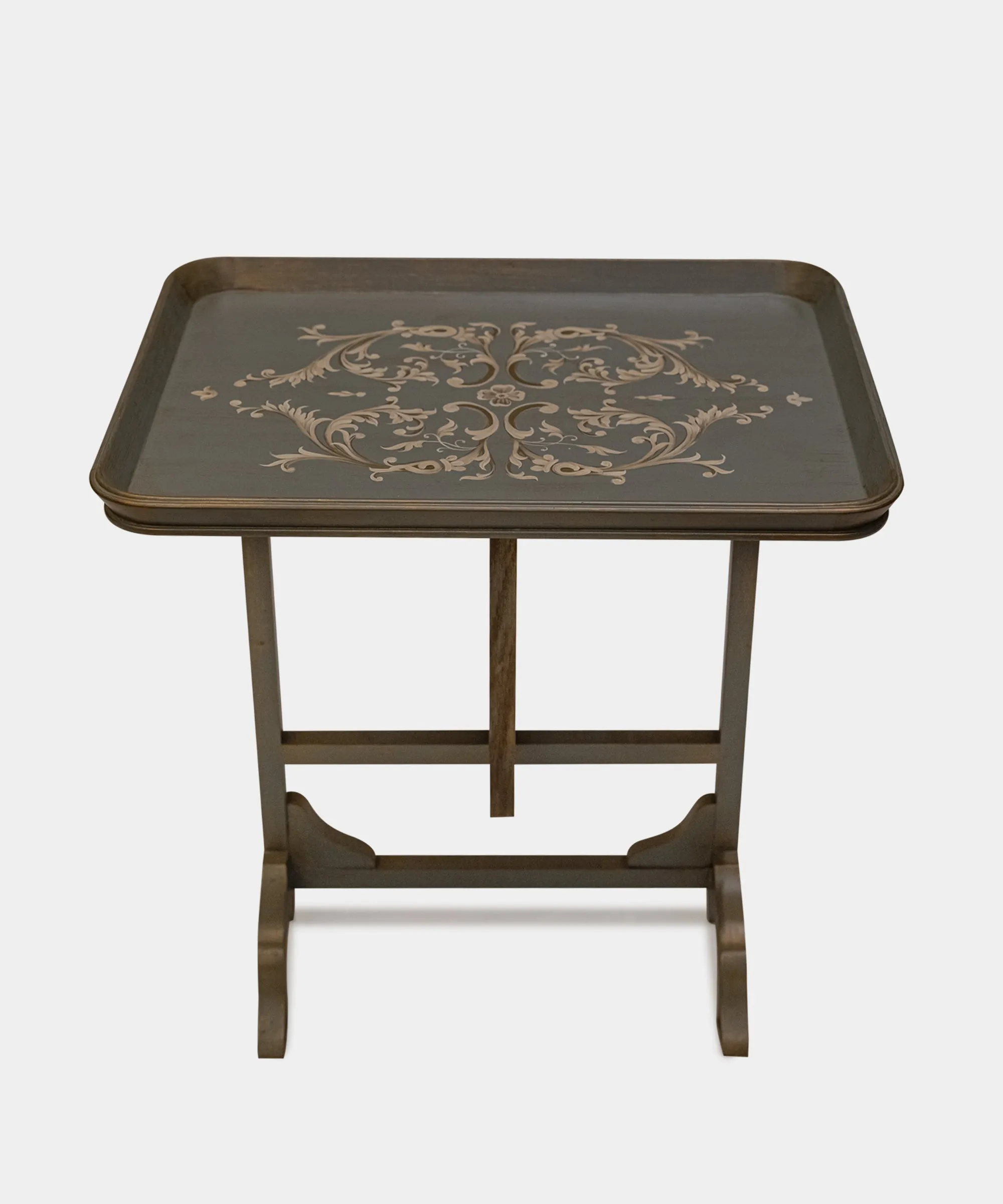 Blush Grey Folding Table