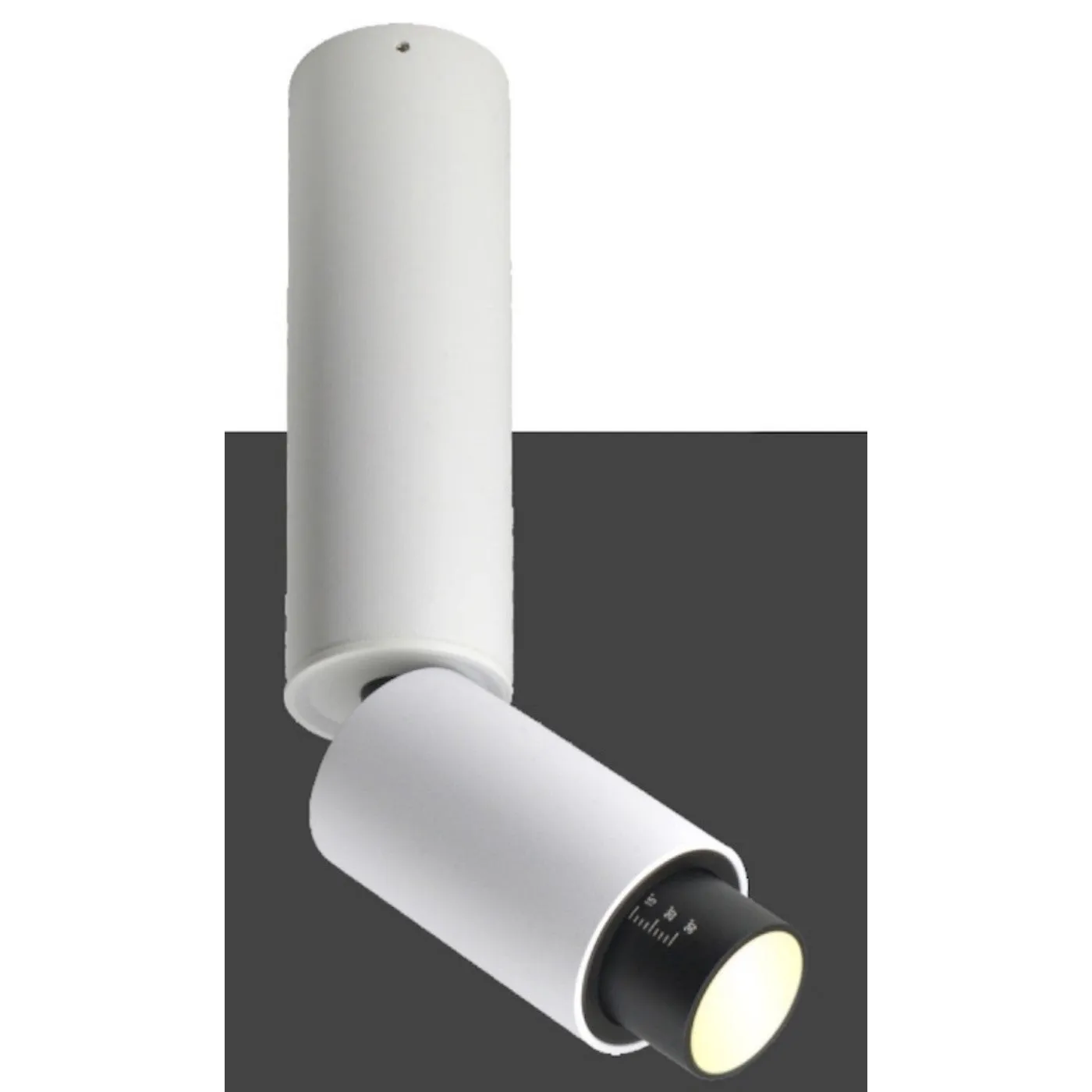 CH-1903-8w Move  8w Round Surface Track Spot With Beam Angle Adjustment