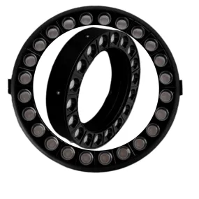 CH-2122-A B2-Black Body Linear-R 50w Round Round Laser Blade Cluster Spotlight