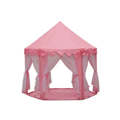Children's Hexagonal Princess Castle Tent