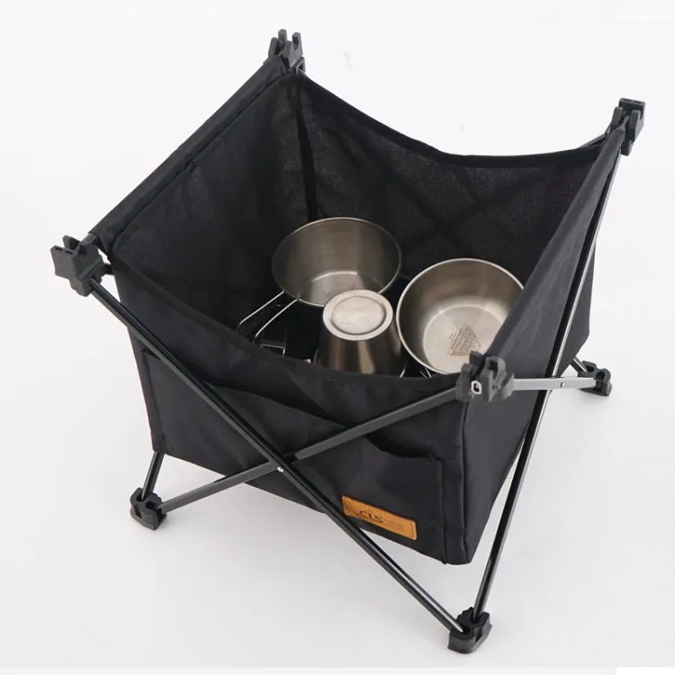 CLS Outdoor Folding Picnic Table Storage Hanging Bag Portable Invisible Pocket Storage Hanging Pocket,Style: Small Pocket