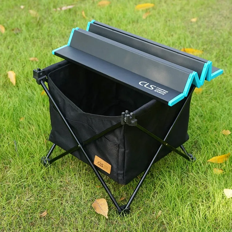 CLS Outdoor Folding Picnic Table Storage Hanging Bag Portable Invisible Pocket Storage Hanging Pocket,Style: Small Pocket