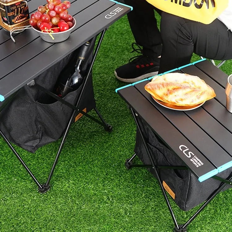 CLS Outdoor Folding Picnic Table Storage Hanging Bag Portable Invisible Pocket Storage Hanging Pocket,Style: Small Pocket