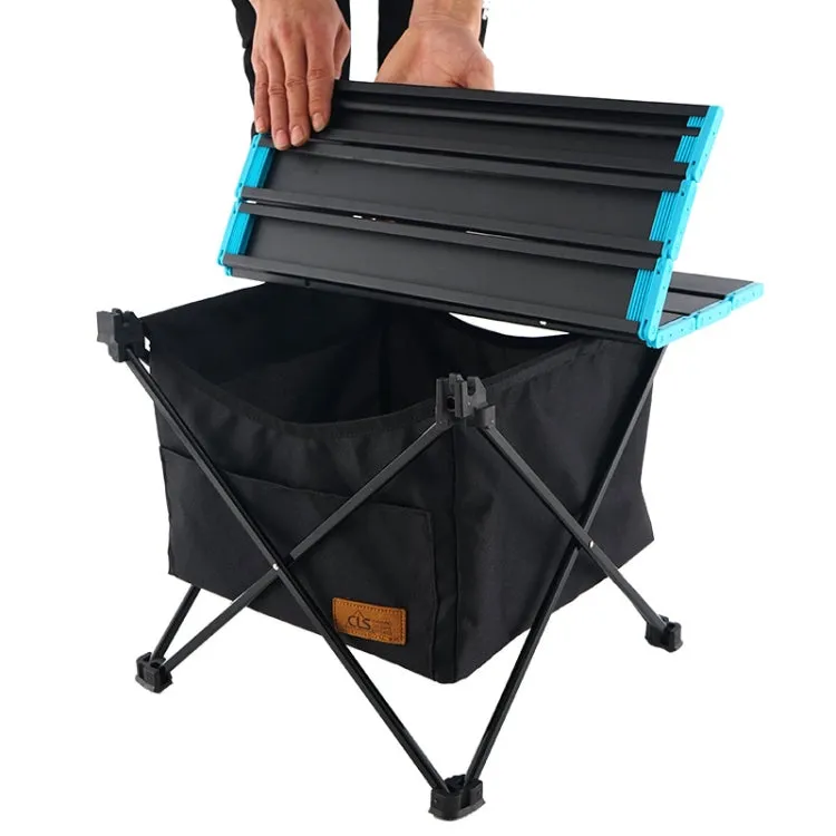 CLS Outdoor Folding Picnic Table Storage Hanging Bag Portable Invisible Pocket Storage Hanging Pocket,Style: Small Pocket