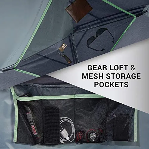 Coleman Skydome Camping Tent | 4 Person, Blue