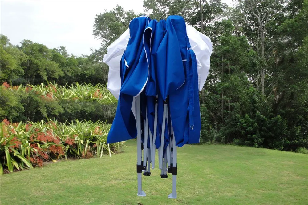 CS N 10'x10' Blue White - Pop Up Tent
