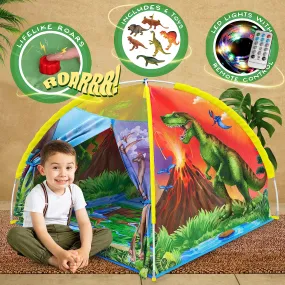 Dinosaur Discovery Super Dome Tent for Kids - 43 H x 47 W inches