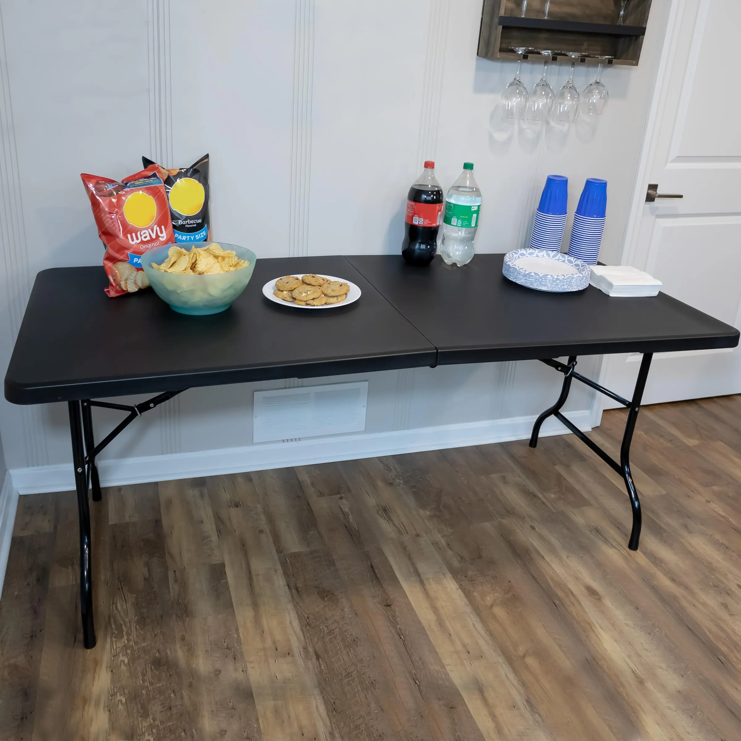 Everyday Home Folding Table Set - 2 Pack