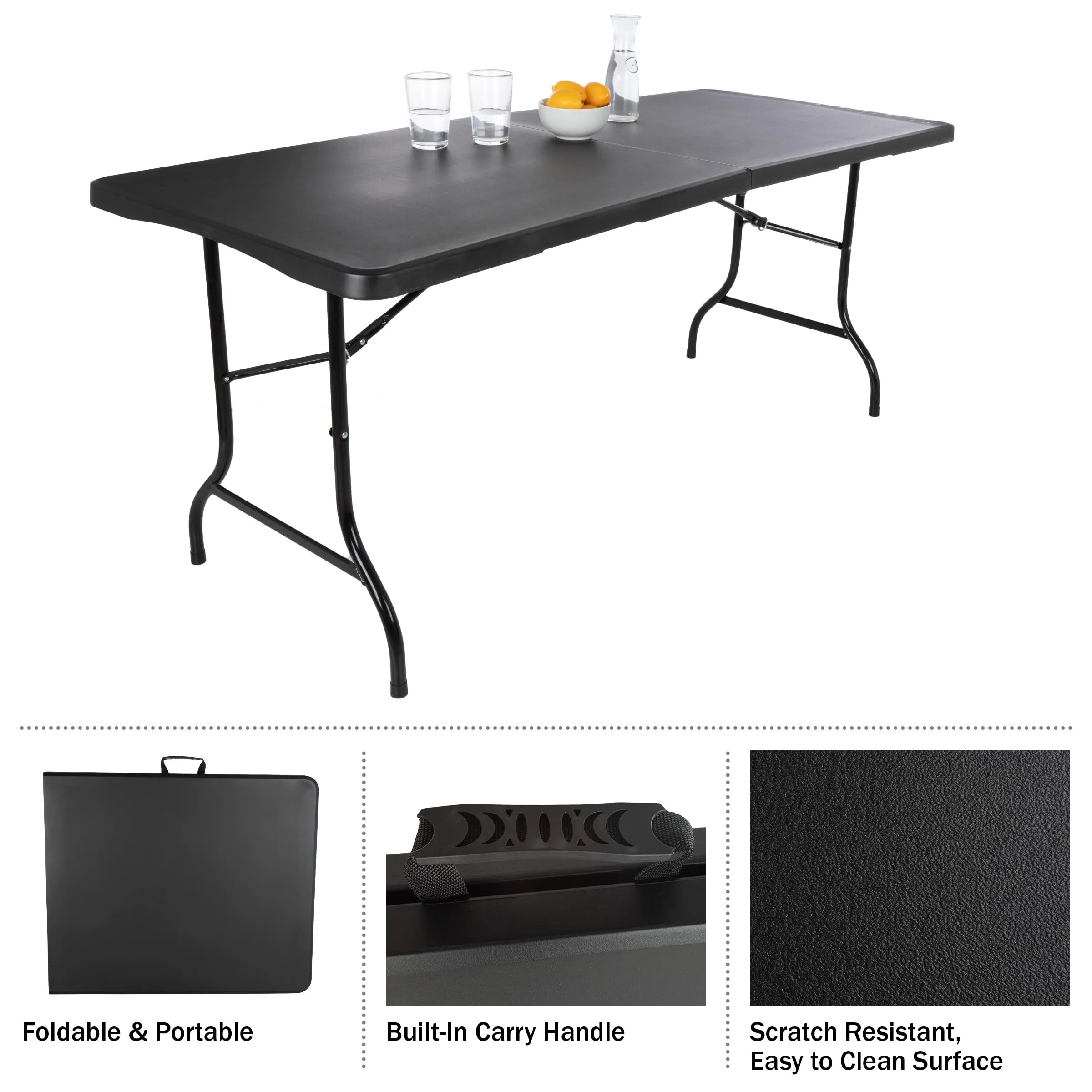 Everyday Home Folding Table Set - 2 Pack