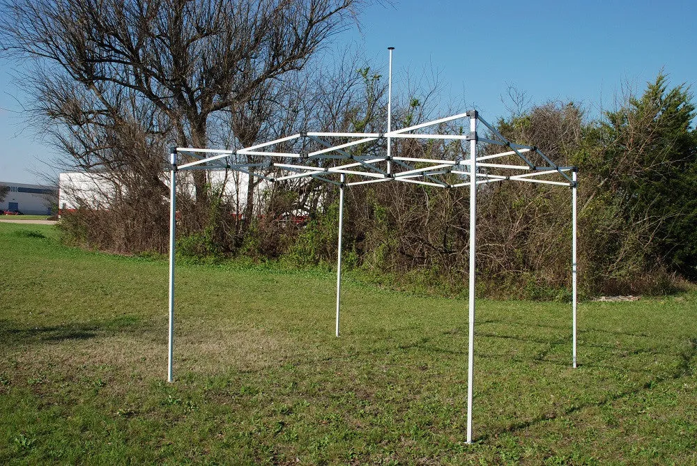 F Model 10'x10' Tan - Pop Up Tent Pro