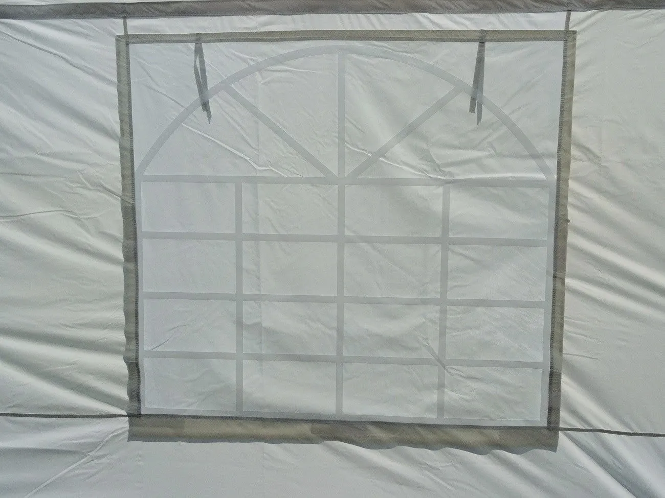 F Model 10'x10' White - Fire Retardant Pop Up Tent Pro