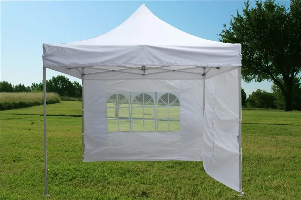 F Model 10'x10' White - Pop Up Tent Pro