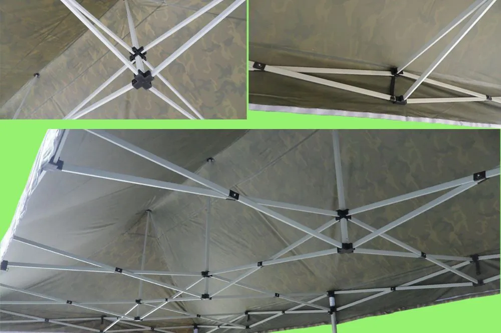 F Model 10'x20' Camouflage - Pop Up Tent Pro