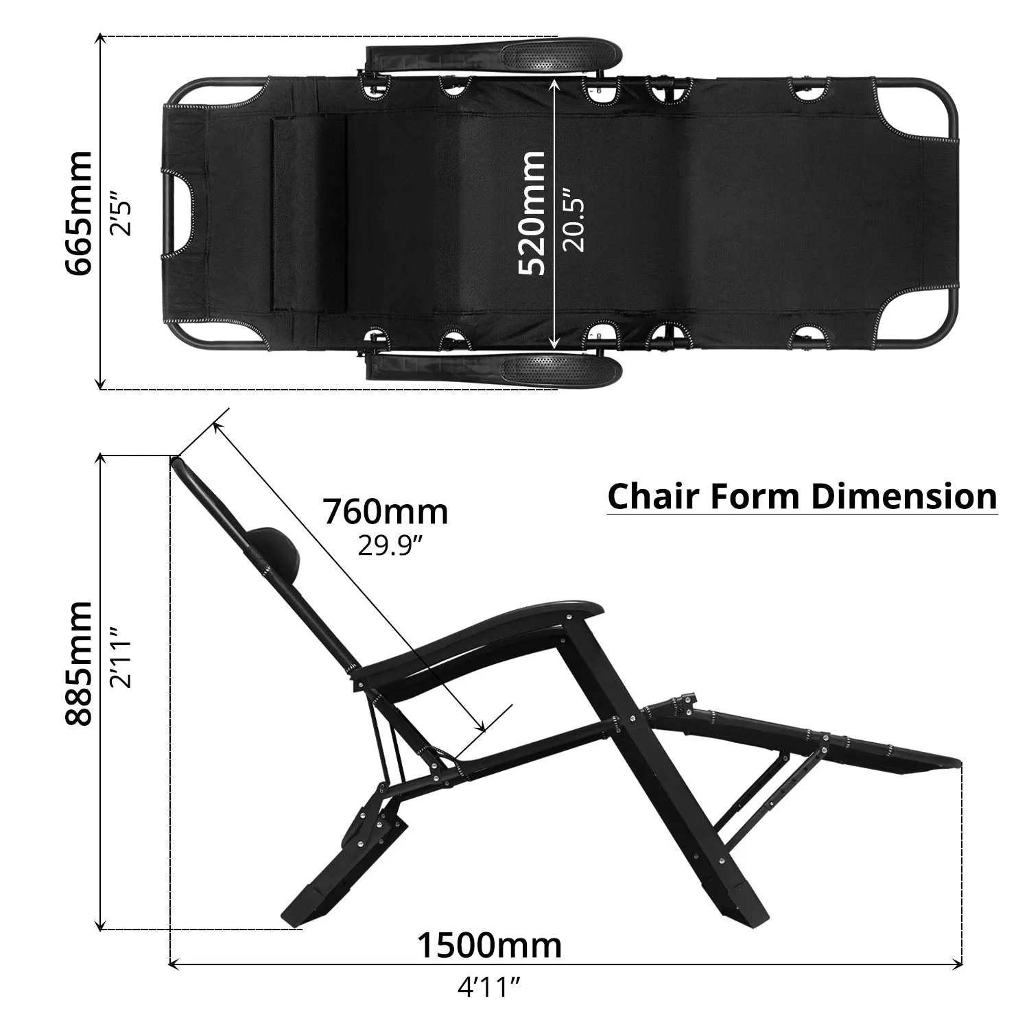 Foldable Bed Chair