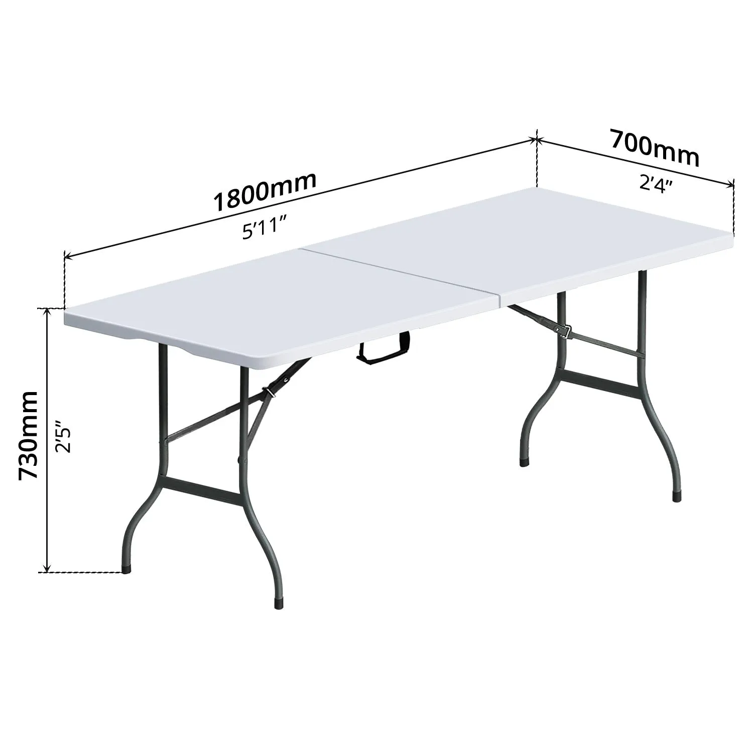 Folding Table (5'11" x 2'4")
