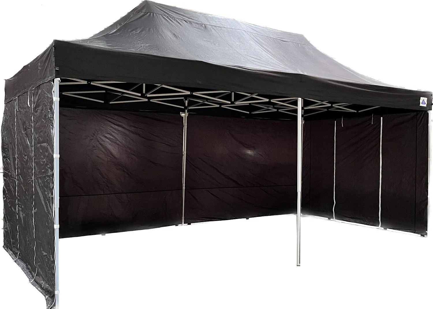 FS Model 10'x20' Black - Pop Up Tent Pro with Solid Walls