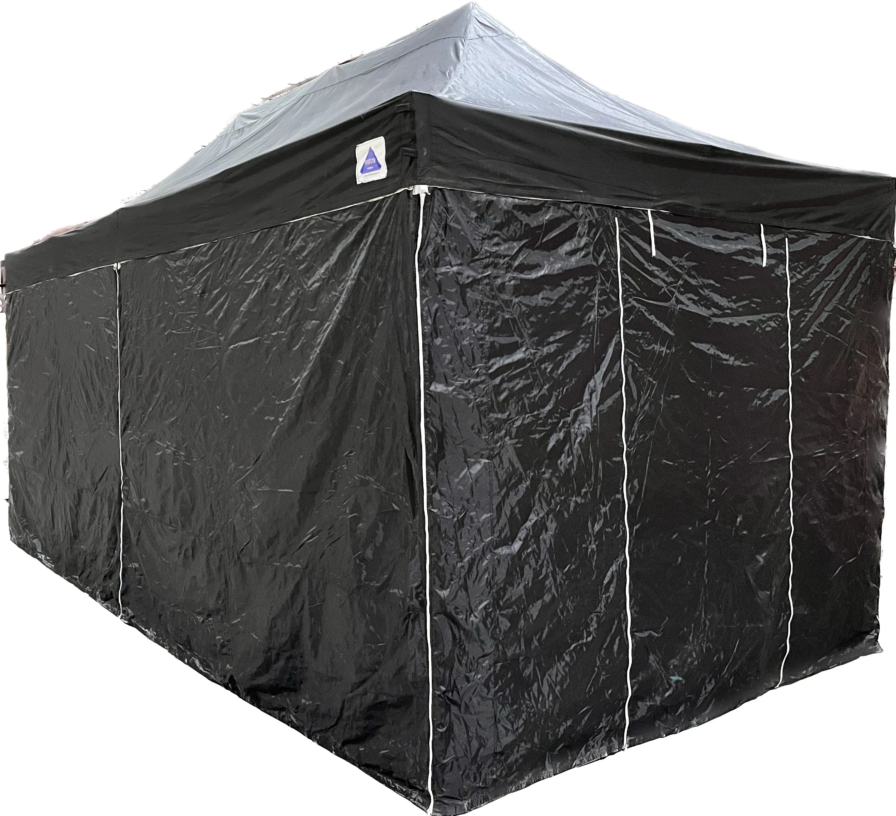 FS Model 10'x20' Black - Pop Up Tent Pro with Solid Walls