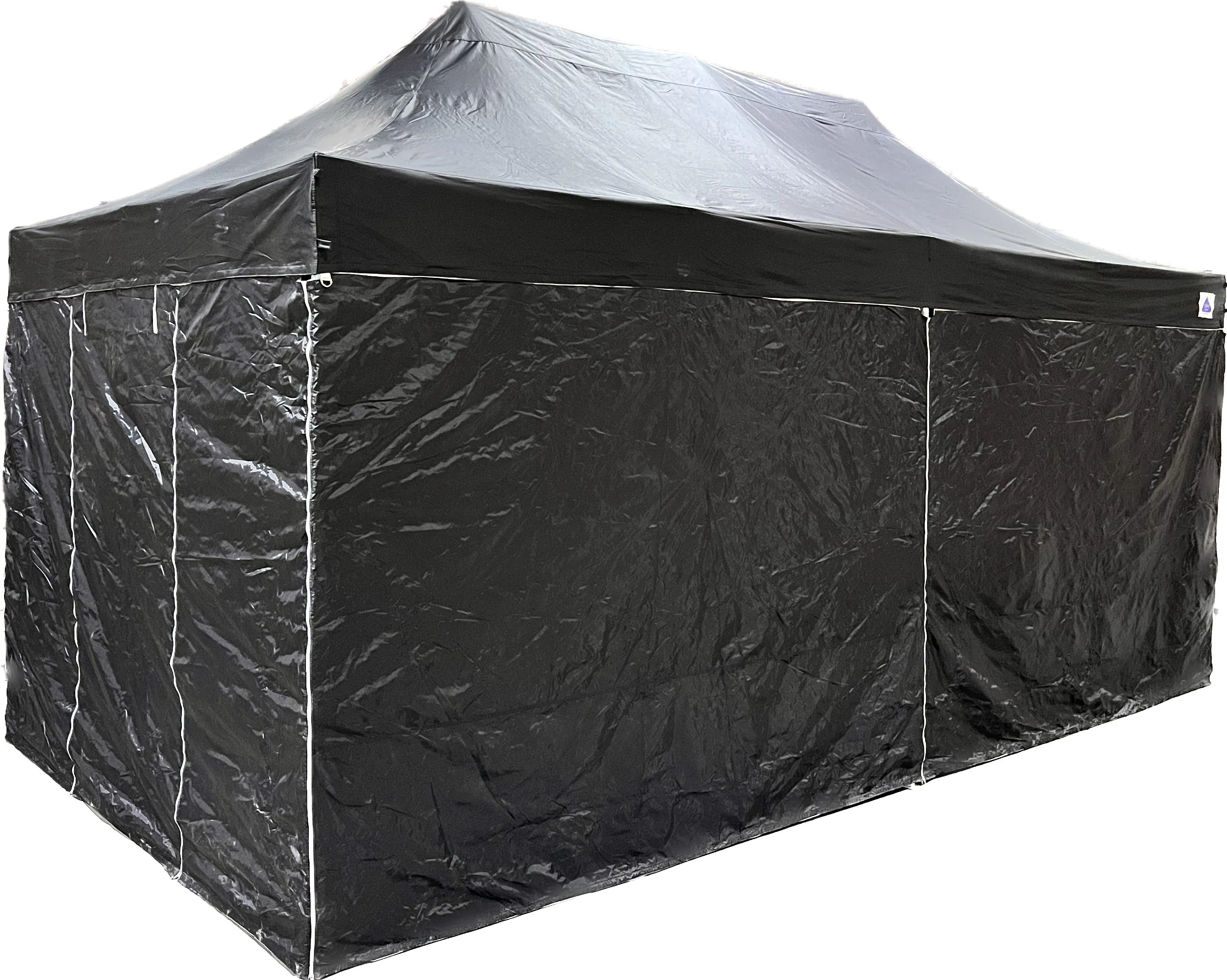 FS Model 10'x20' Black - Pop Up Tent Pro with Solid Walls