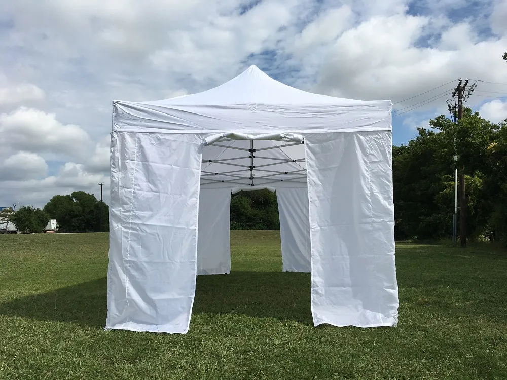 FS Model 10'x20' White - Pop Up Tent Pro with Solid Walls