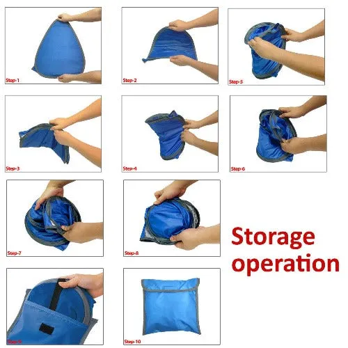 Fully automatic beach shade tent