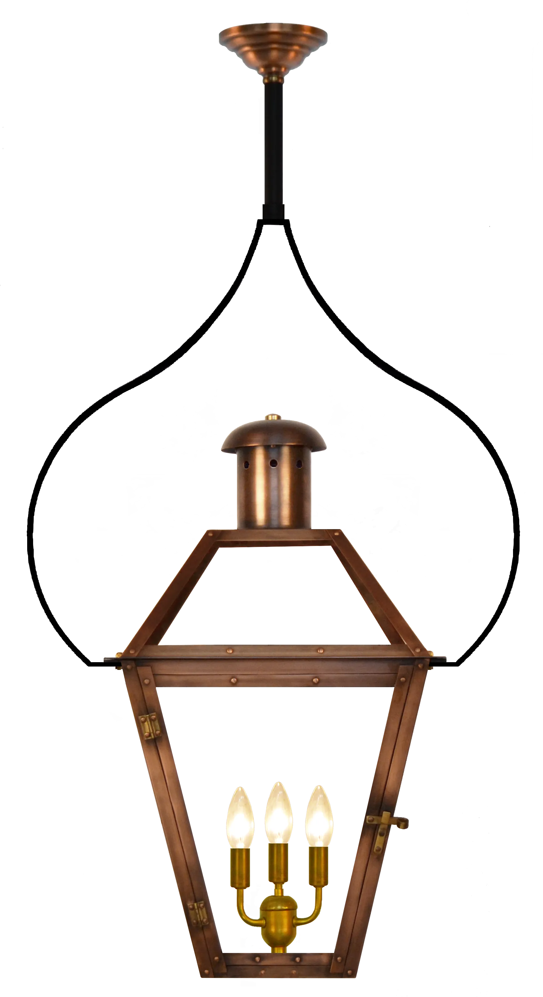 Georgetown 28'' Electric Pendant Yoke