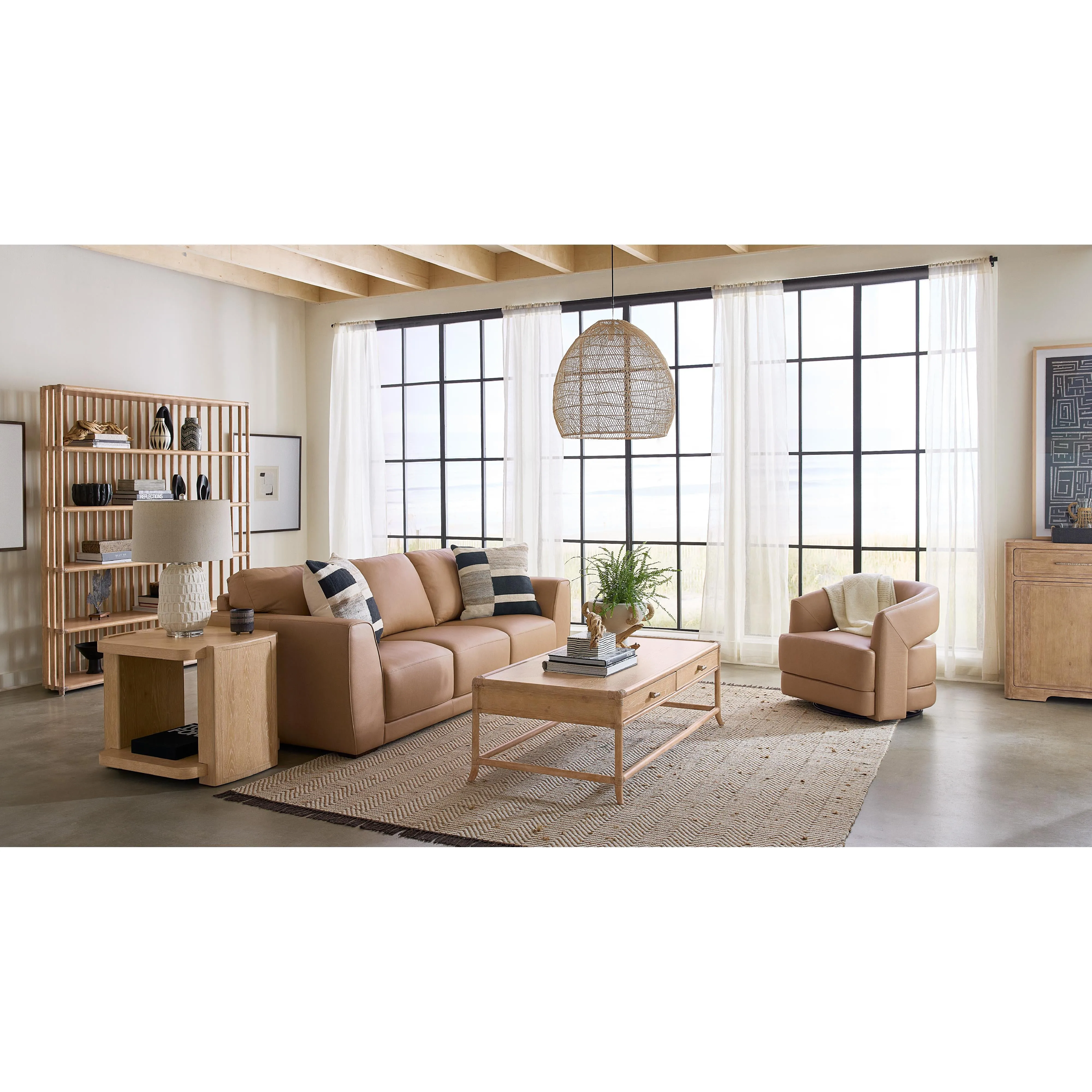 Hooker Furniture CC117-080 Keys Swivel Chair