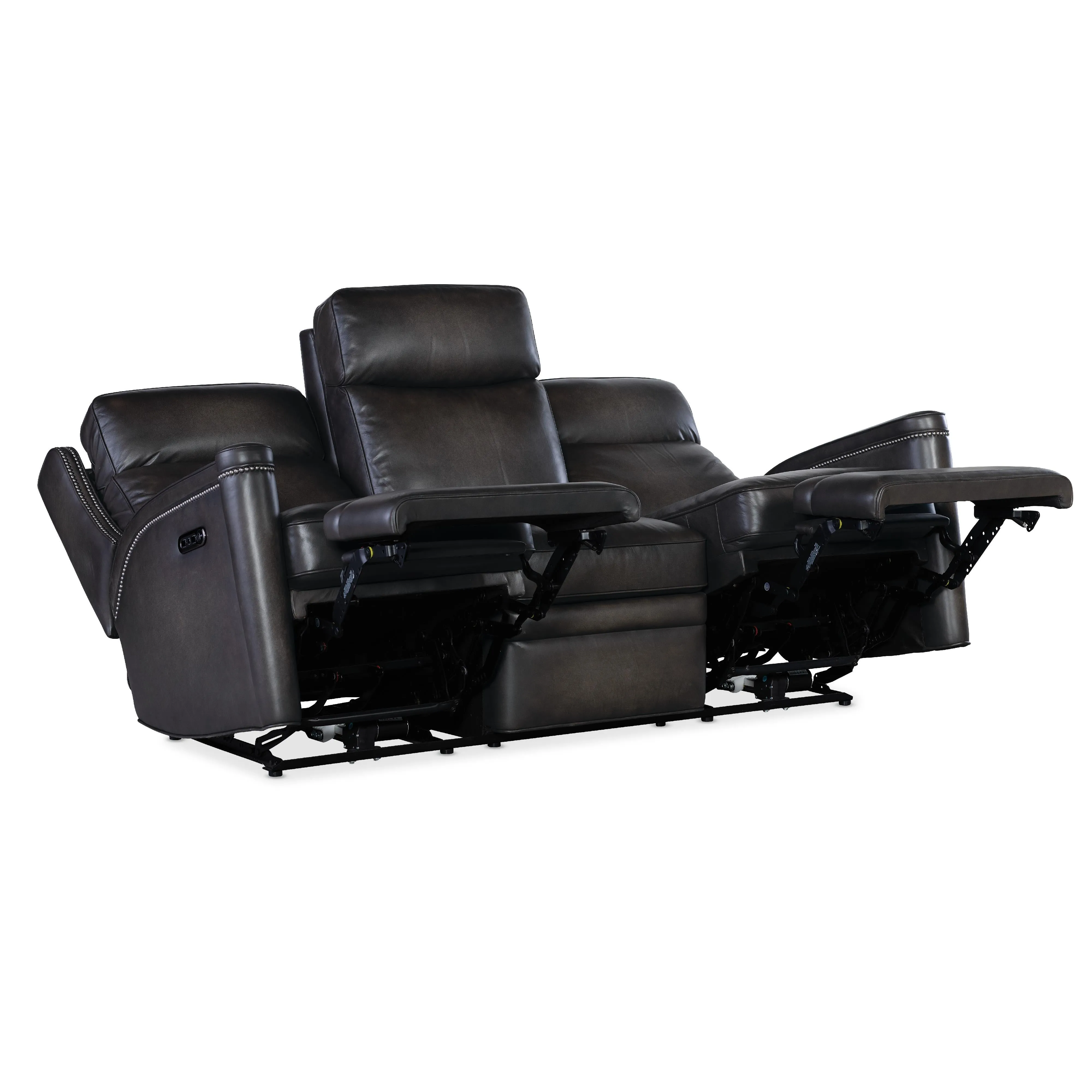 Hooker Furniture SS116-PHZ3-095 Hamilton Power Sofa with Power Headrest