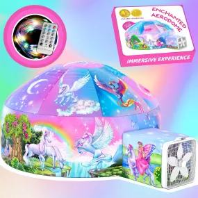 Inflatable LED Princess Castle Play Tent for Kids - 77" x 50"
