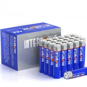 Internova Ultra Alkaline AAA Batteries, Triple A LR3 1.5V Cell High Performance, 24 Pack