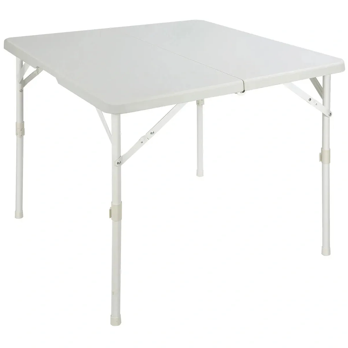 Lightweight Portable Square Card Table with Folding Legs