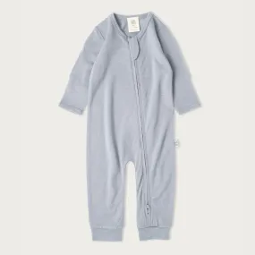 Merino Footless All in One | Periwinkle