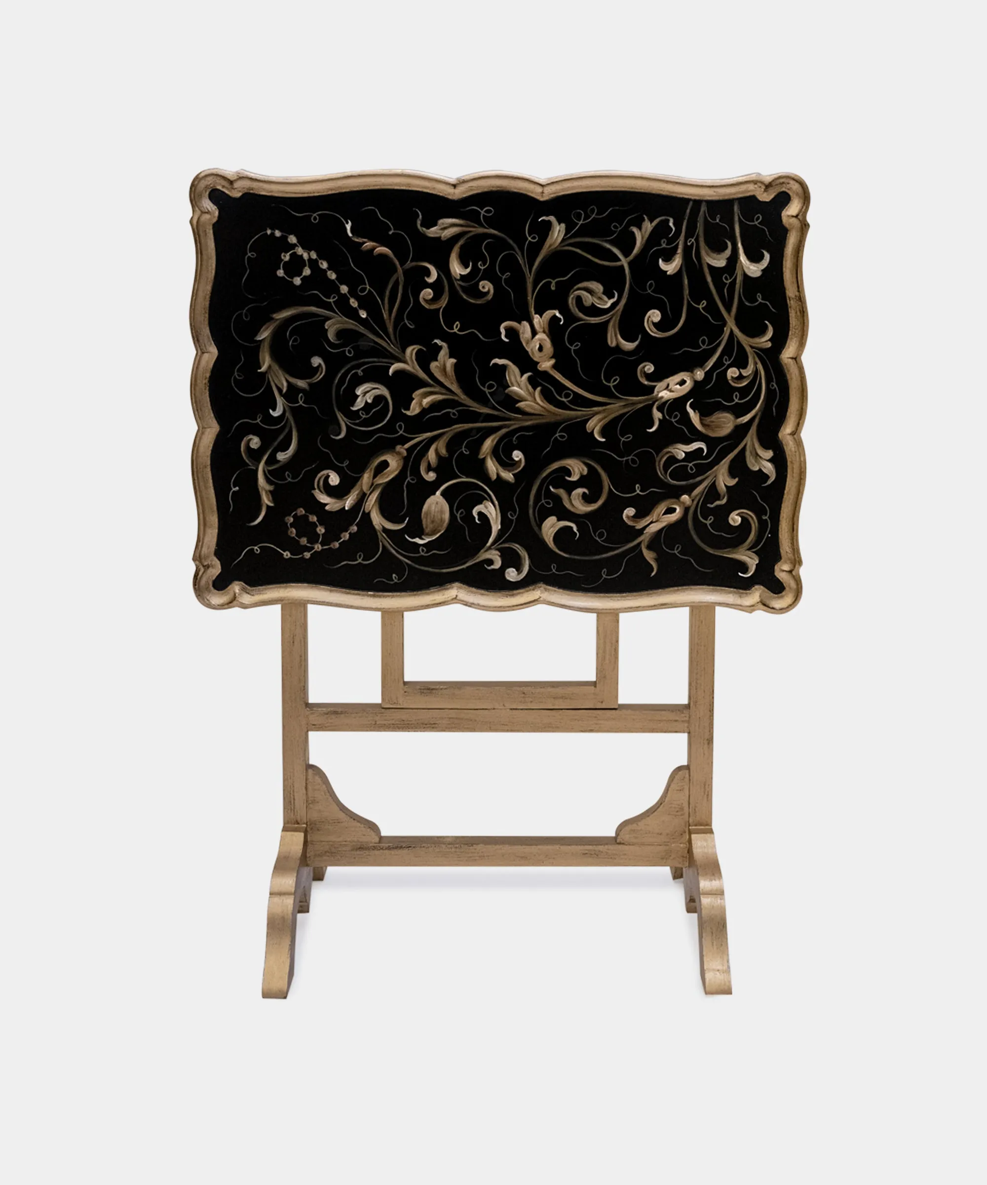 Midnight Gold Folding Table