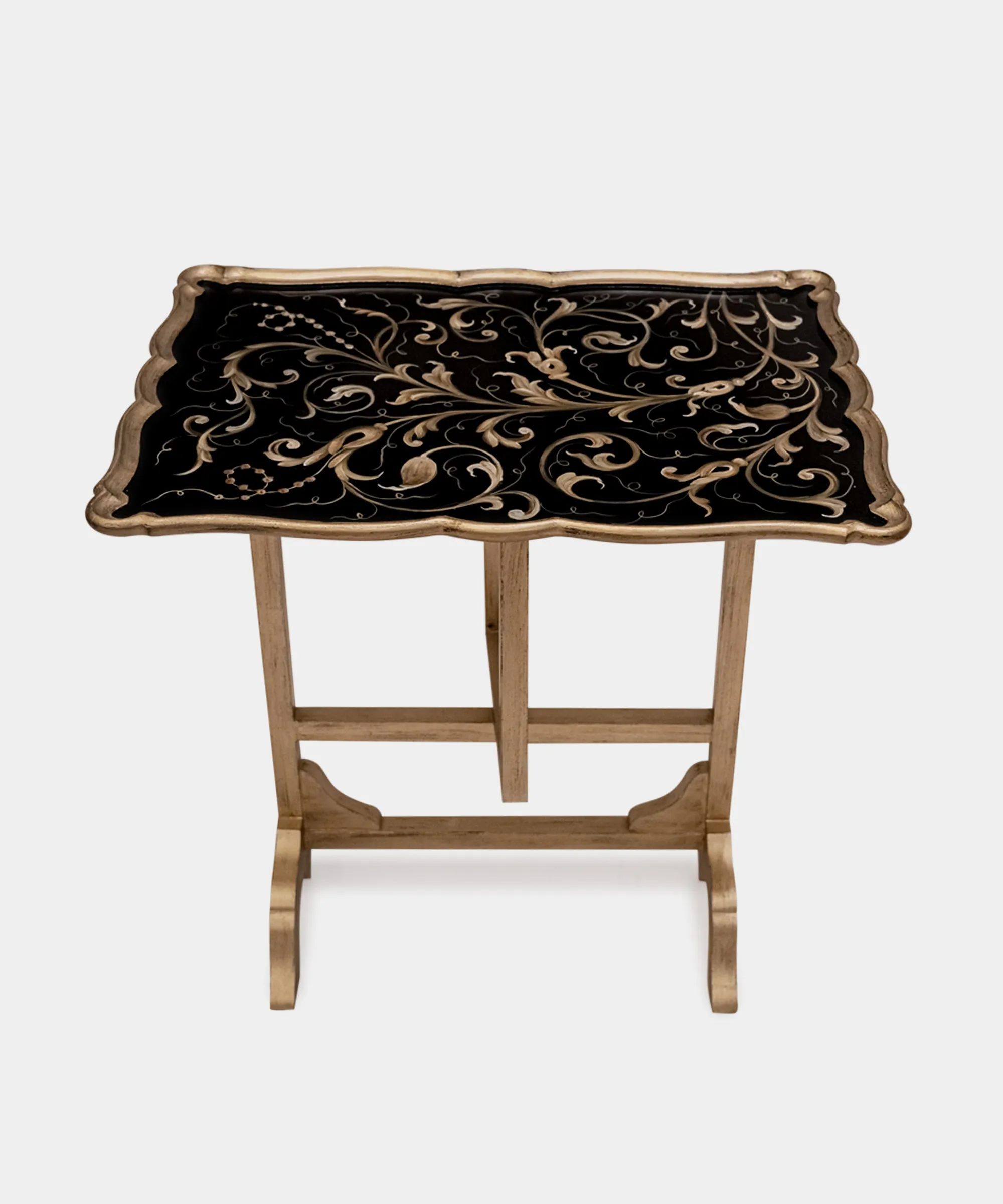Midnight Gold Folding Table