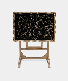 Midnight Gold Folding Table