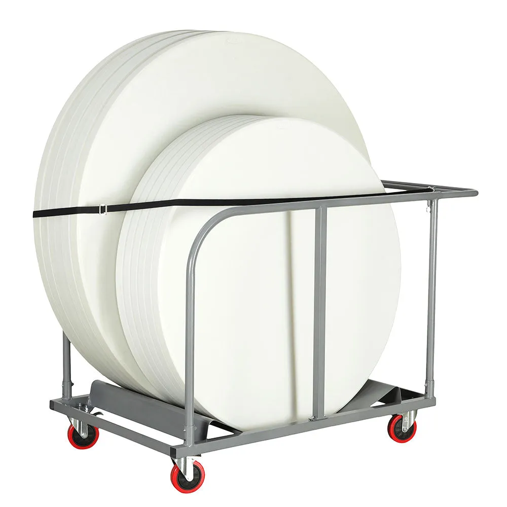 Mogo 18R Table Trolley - Stores Round Mogo Folding Tables