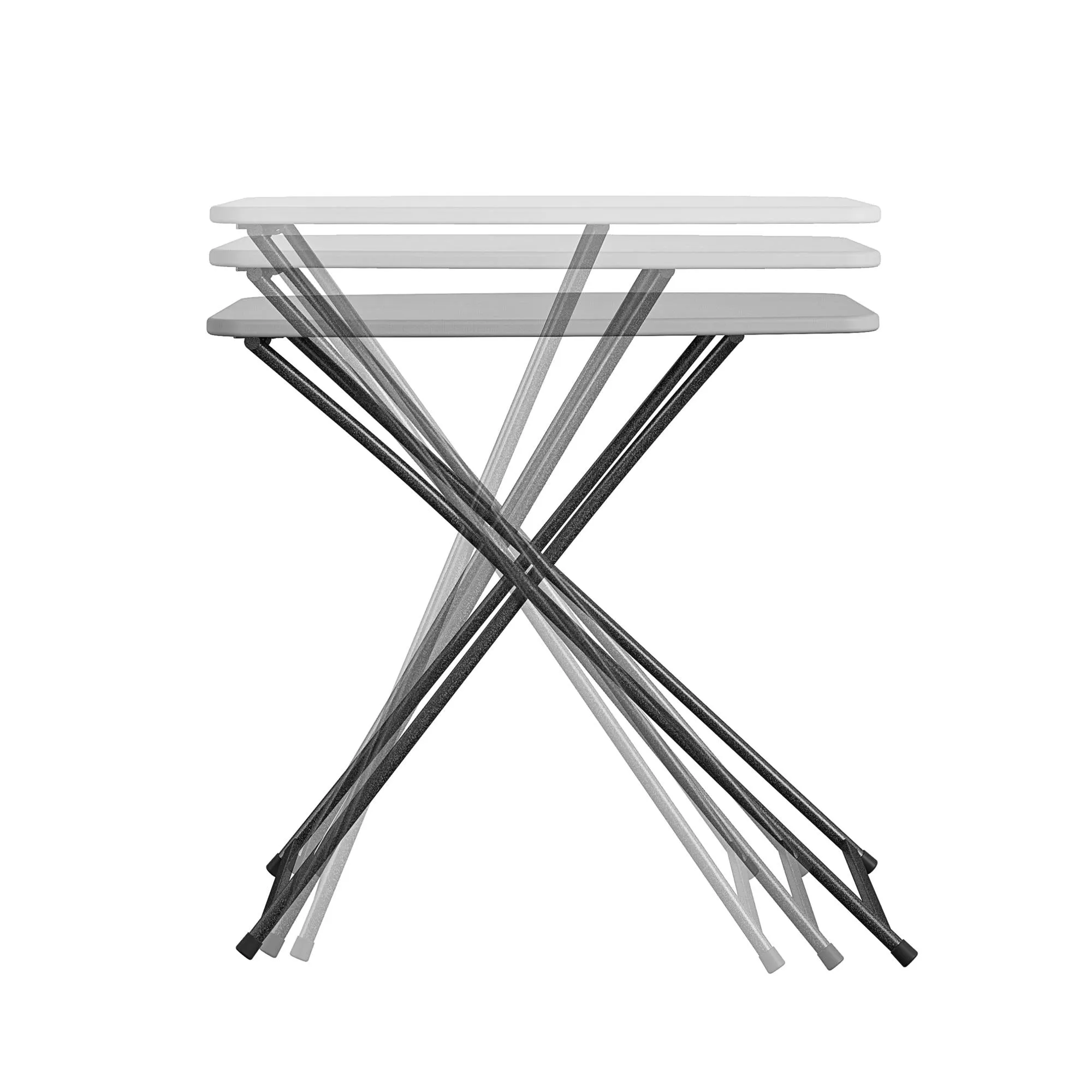 Multi-Functional, Adjustable, Personal Folding Activity Table