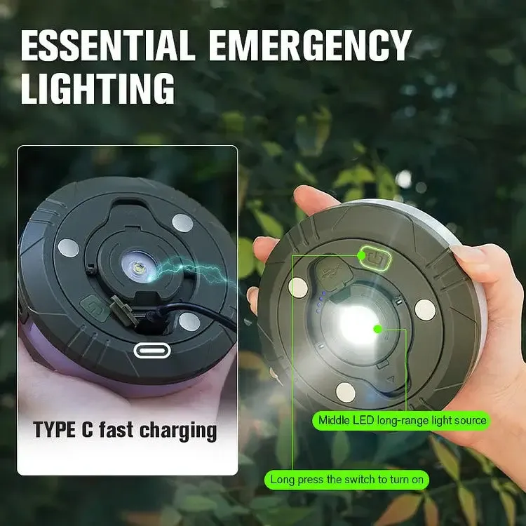 Multifunctional LED Outdoor Camping Colorful Atmosphere String Lights