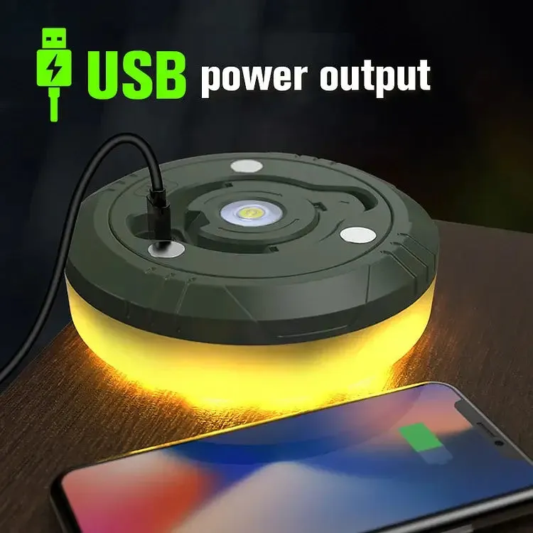 Multifunctional LED Outdoor Camping Colorful Atmosphere String Lights