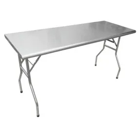 Nella 24" x 72" Stainless Steel Folding Table